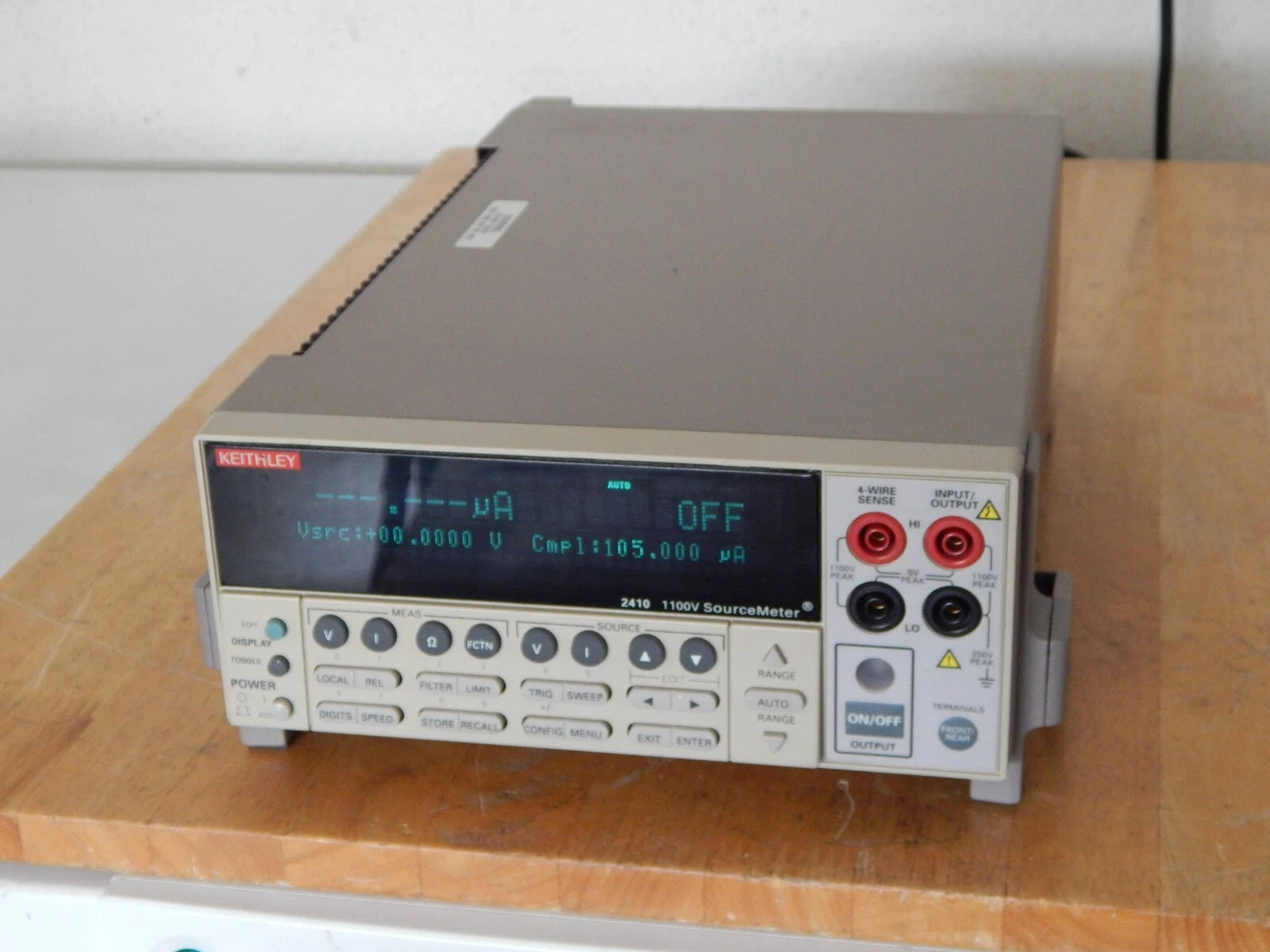Keithley 2410 1100V SourceMeter High Voltage Keithley 2410 1100V SourceMeter High Voltage